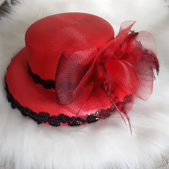 Vintage Festive Church Derby Hat - Picture 5 of 13